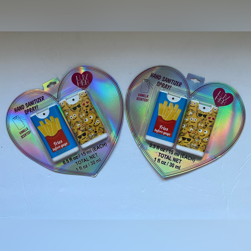 Luv Her, Vanilla Scented, Hand Sanitizer Spray 0.5 fl oz in each. Two pack